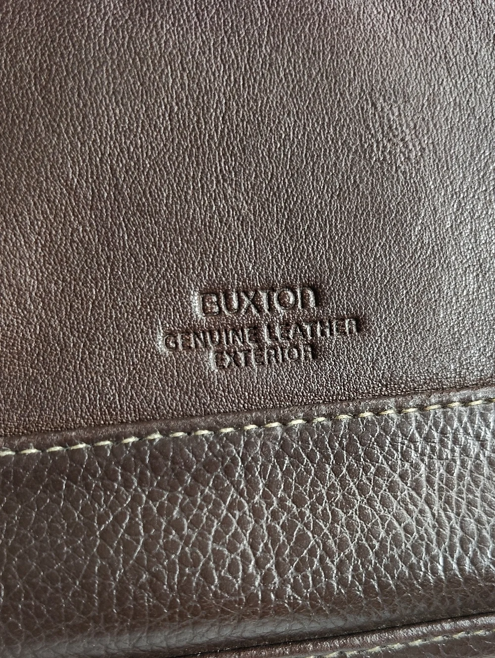 Vintage Leather Wallet/ Clutch